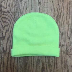 Neon Green/yellowish beanie
